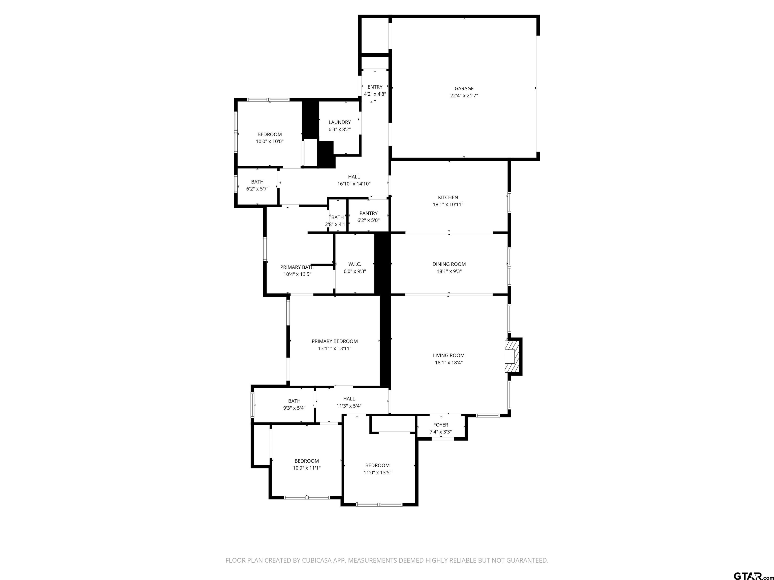 9035 Shallow Cove Tyler, TX 75703 - Photo 31 of 31 a picture of floor plan