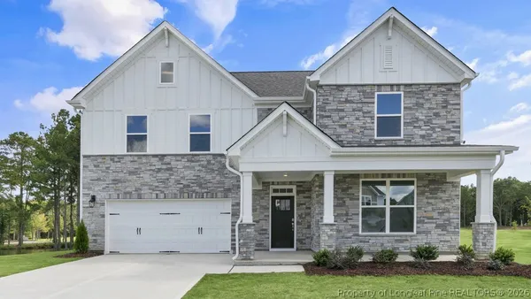 front view of house with a yard