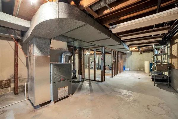 a view of parking garage