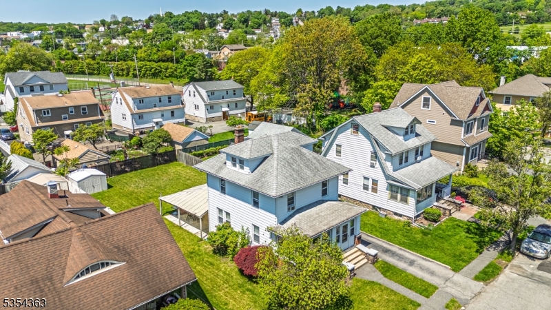 149 Roessler Street Boonton, NJ 07005 - Photo 35 of 42 an aerial view of a house with garden space and street view