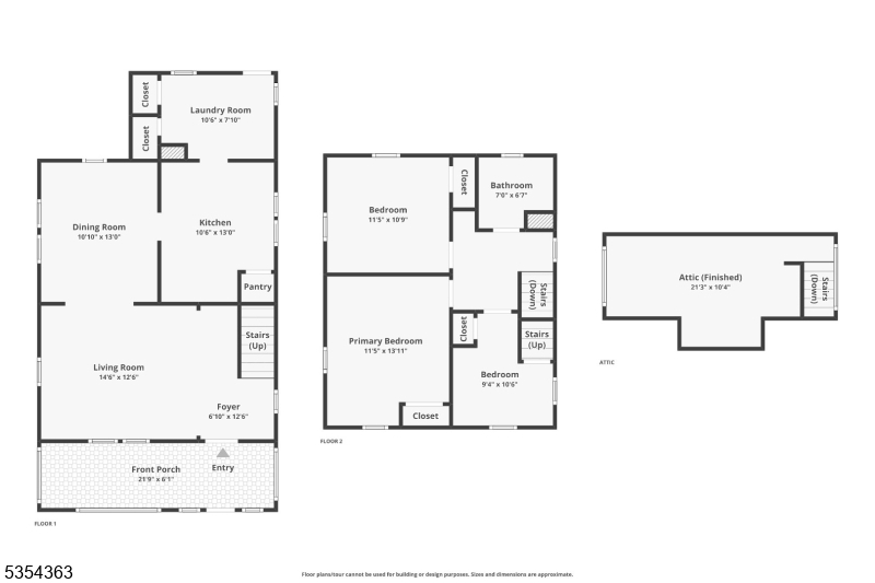 149 Roessler Street Boonton, NJ 07005 - Photo 42 of 42 a picture of a floor plan