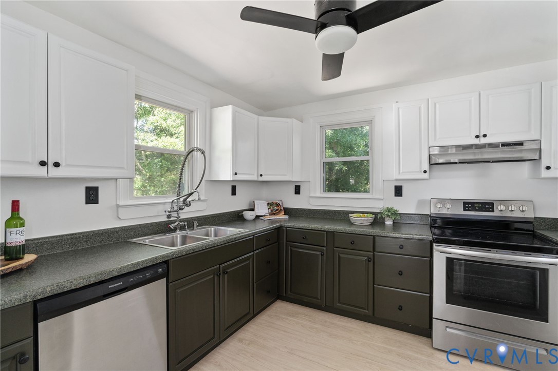 200 Brooks Road Richmond, VA 23223 - Photo 25 of 58 a kitchen with a sink stove and window