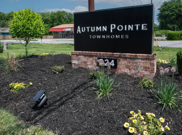 a view of a sign board