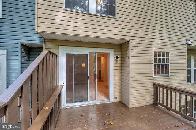 a view of a house with wooden door
