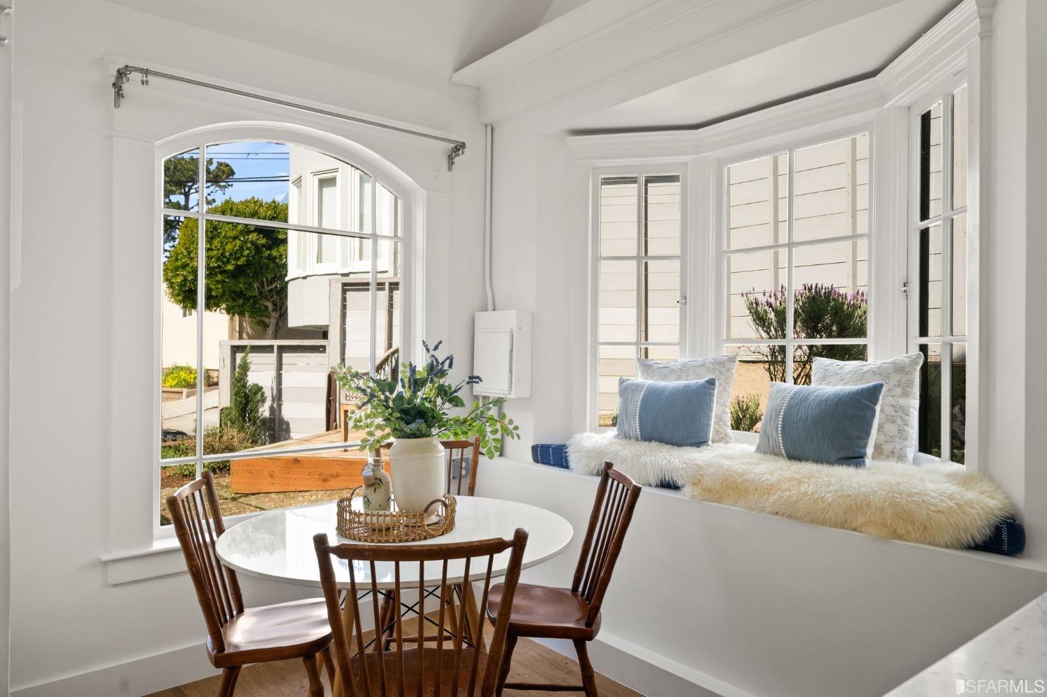 3045 Castro Street San Francisco, CA 94131 - Photo 11 of 44 a living room with furniture and a large window