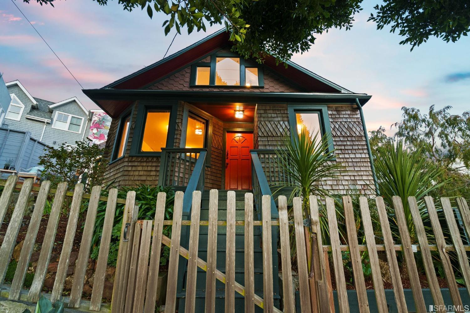 3045 Castro Street San Francisco, CA 94131 - Photo 31 of 44 a front view of house along with trees