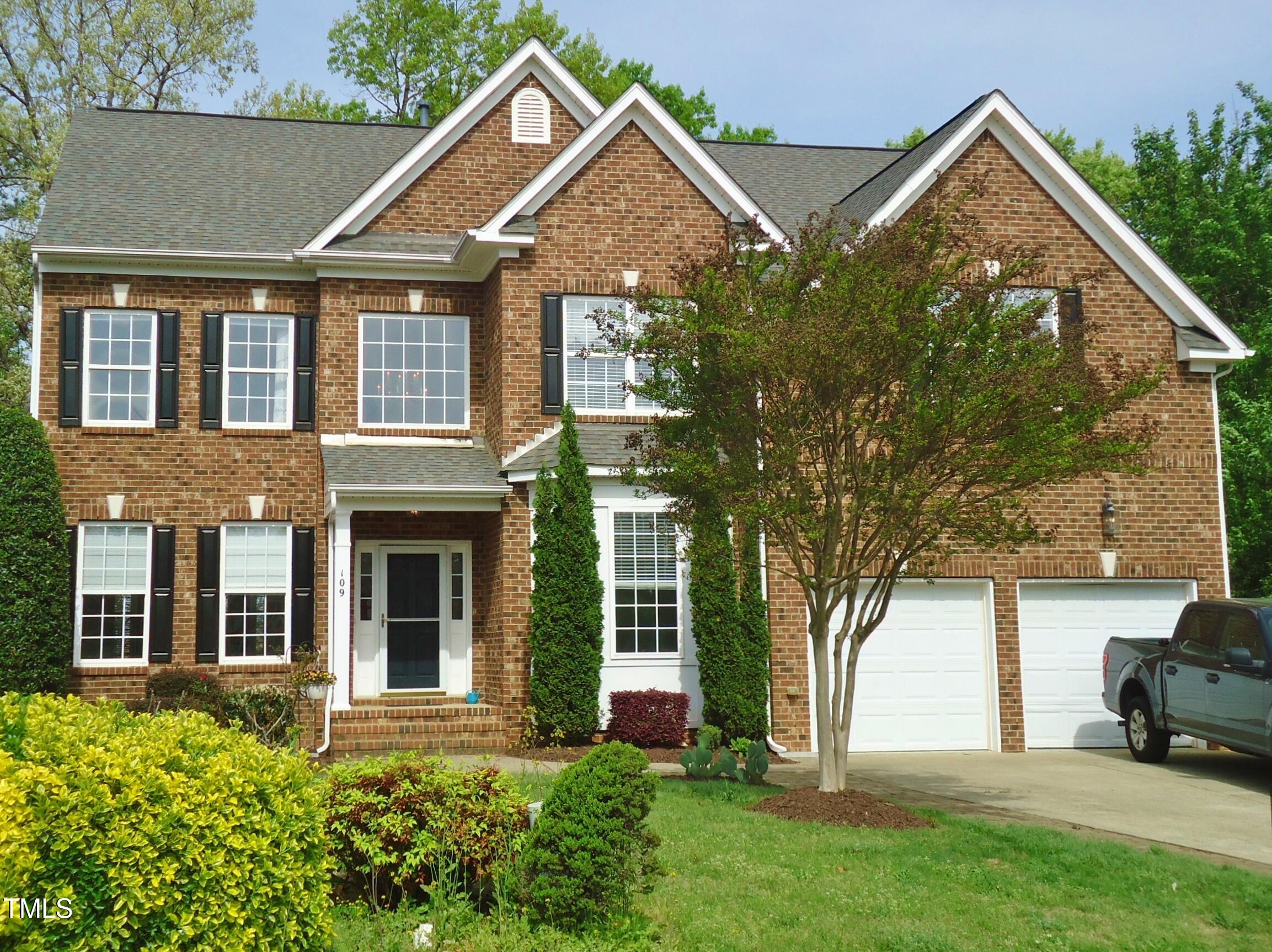 front view of house with a yard