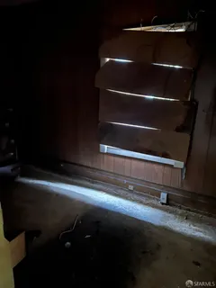 a close up of a microwave