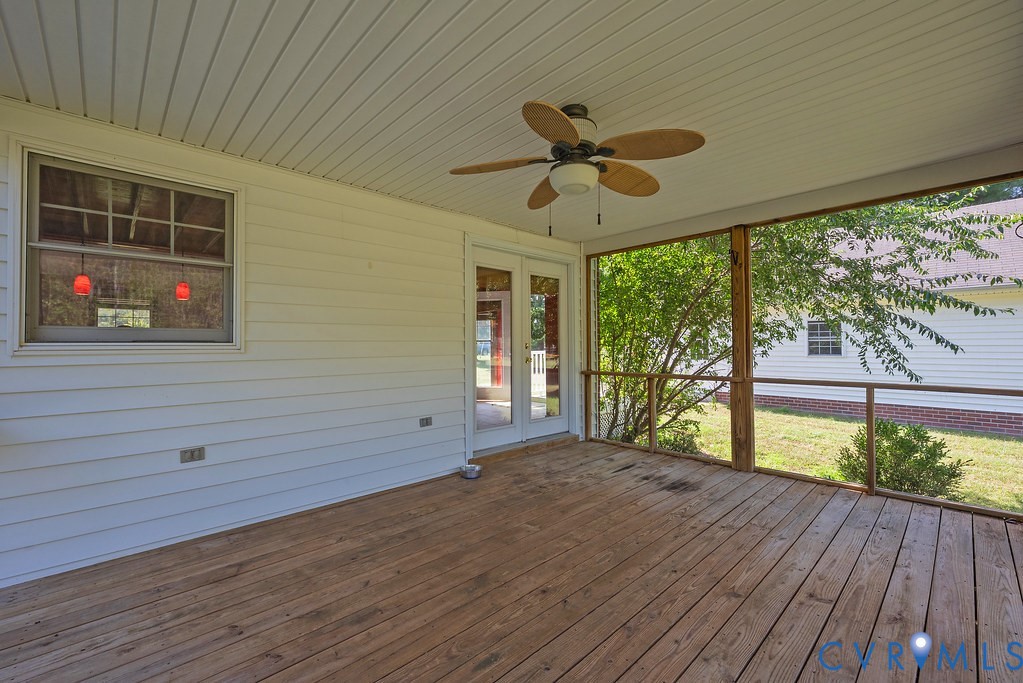 5146 Studley Road Mechanicsville, VA 23116 - Photo 14 of 50 a view of empty room with wooden floor and fan
