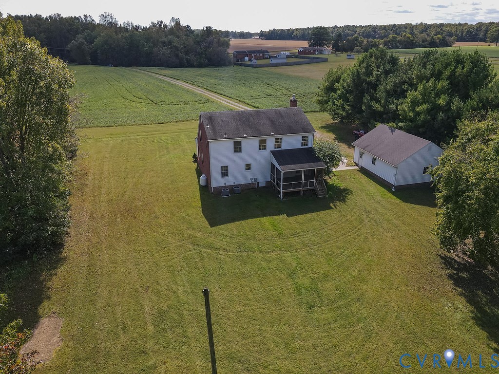 5146 Studley Road Mechanicsville, VA 23116 - Photo 4 of 50 a aerial view of a house with pool and a yard