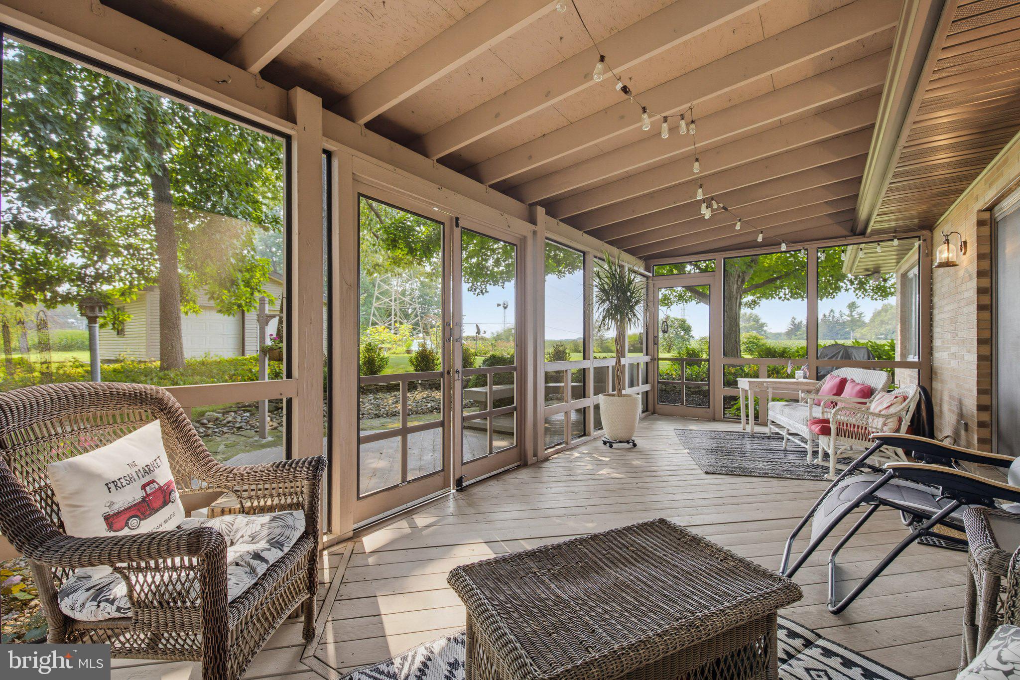 1772 Becker Road Manheim, PA 17545 - Photo 34 of 38 Exterior screened in porch