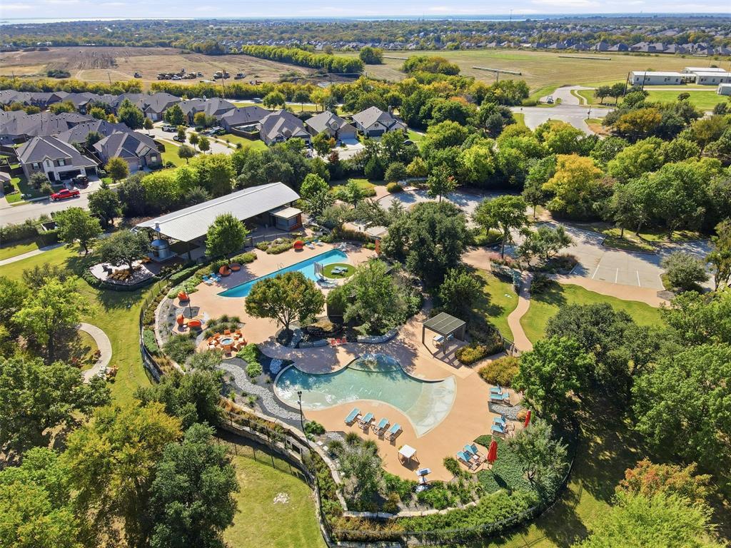 4400 Rocky Rdg Trail Little Elm, TX 75068 - Photo 29 of 40 an aerial view of residential houses with outdoor space