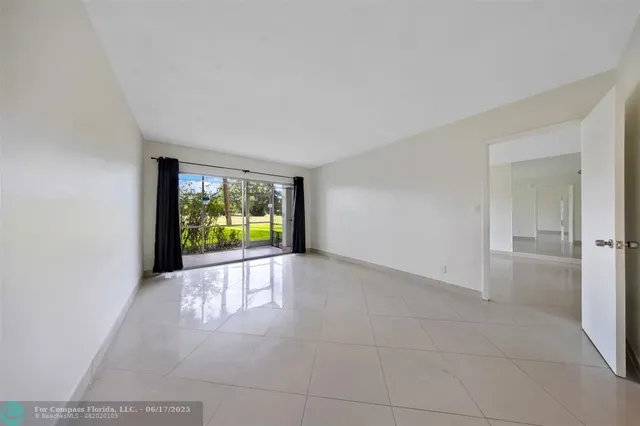 a view of empty room