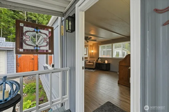 a view of a house with swimming pool