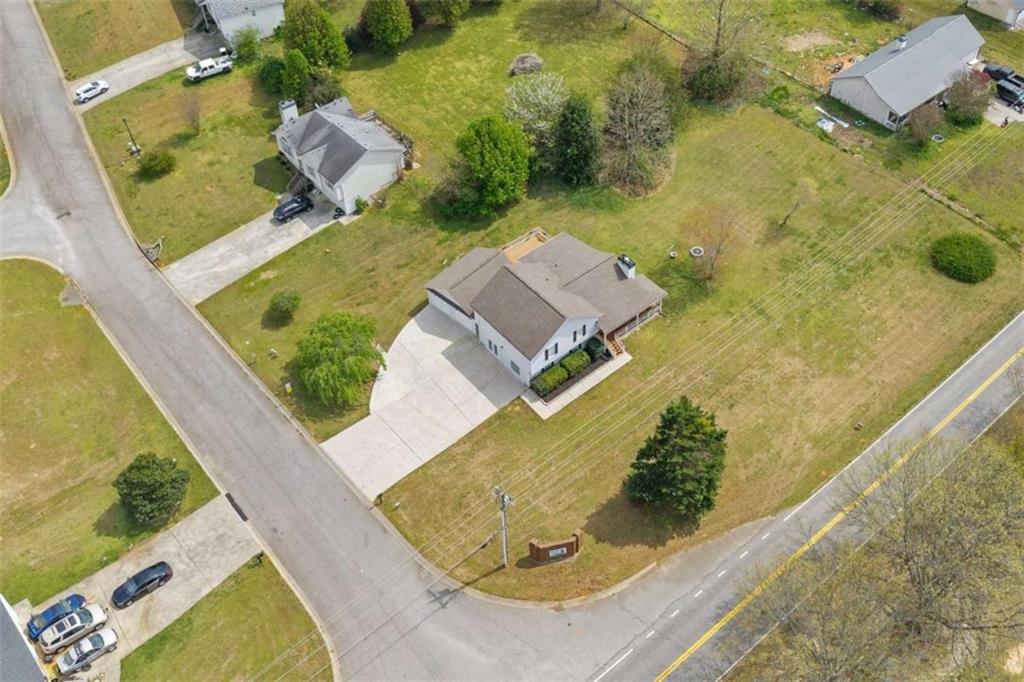 105 Chrissy Drive Temple, GA 30179 - Photo 46 of 47 an aerial view of residential houses with outdoor space