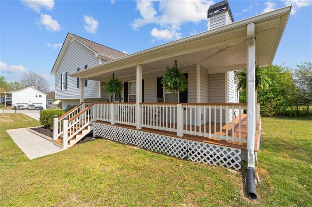 105 Chrissy Drive Temple, GA 30179 - Photo 8 of 47 a view of a house with a wooden deck