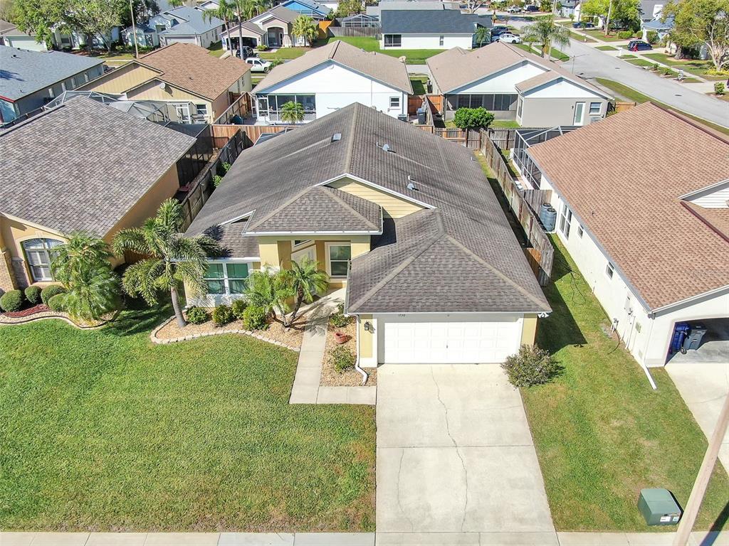 1730 Westerly Drive Brandon, FL 33511 - Photo 24 of 30 Overhead View from the front of the house