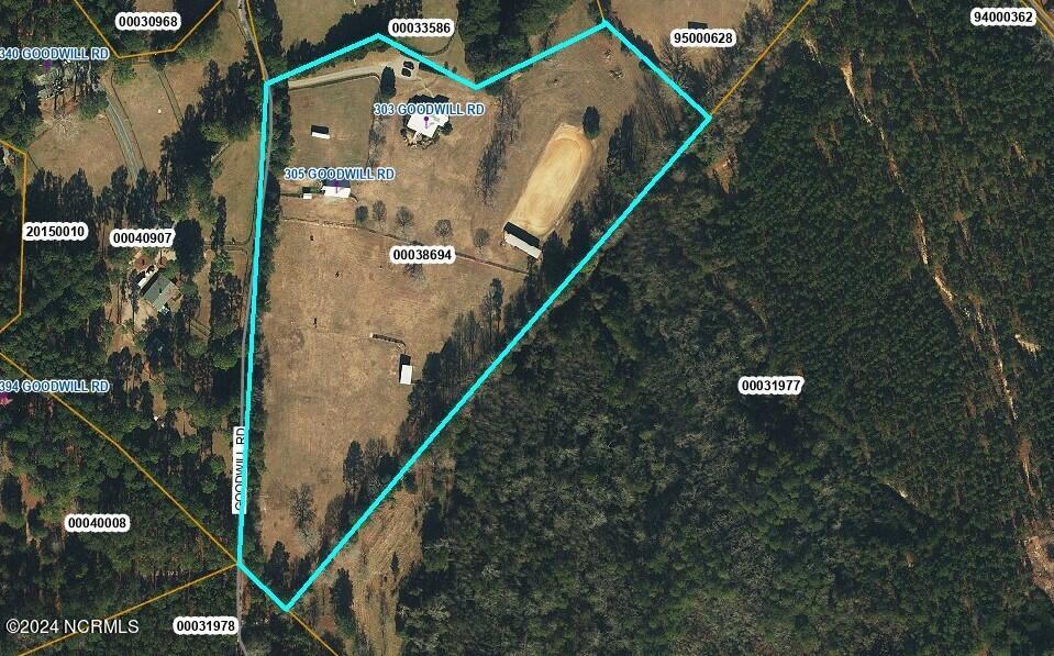 303 Goodwill Road Southern Pines, NC 28387 - Photo 5 of 106 Aerial-GIS