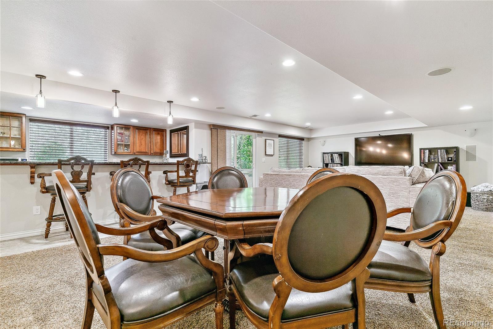 3477 Softwind Point Castle Rock, CO 80108 - Photo 31 of 50 a view of a room with gym equipment