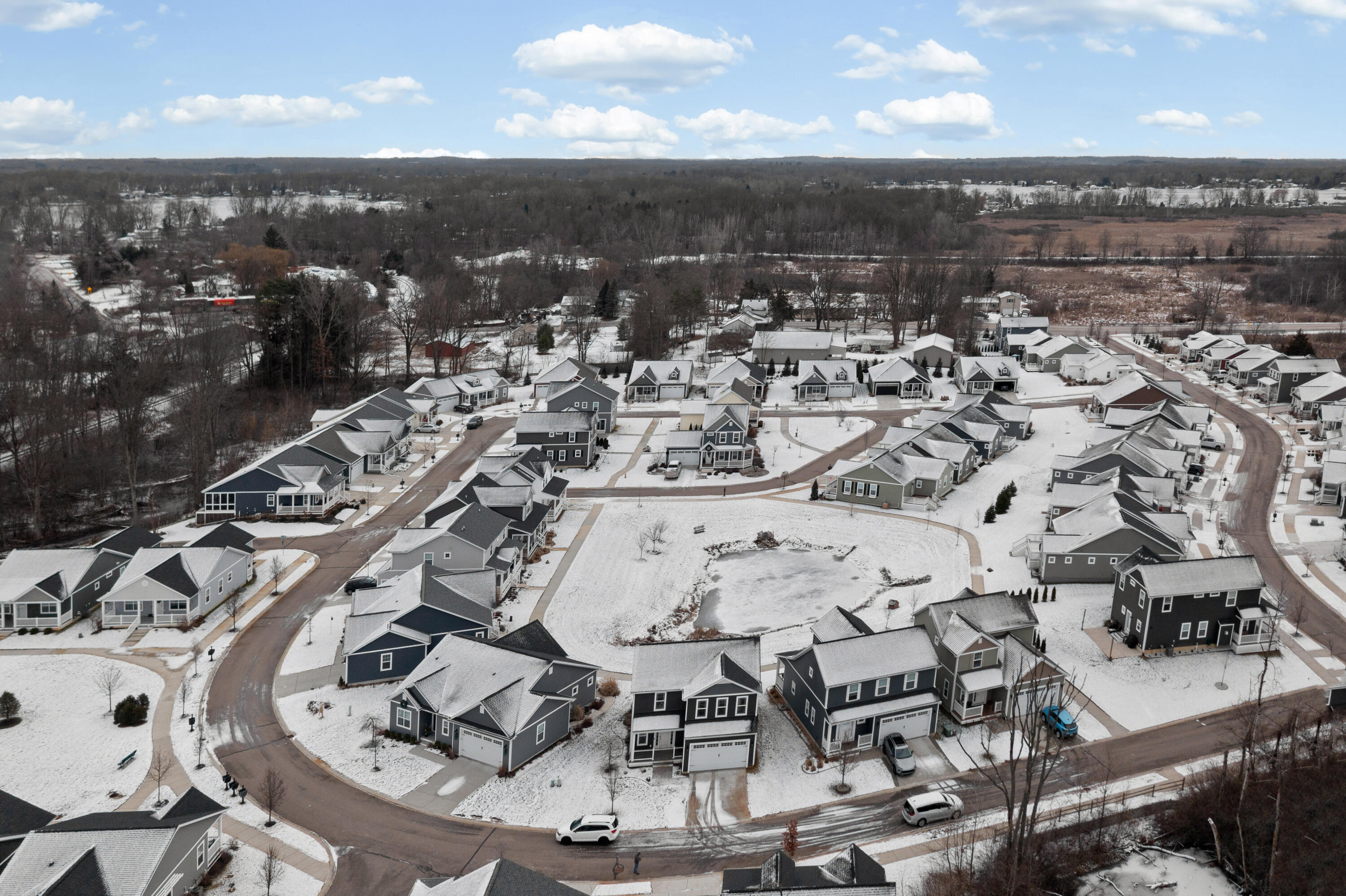 4515 Marie Therese Circle Pinckney, MI 48169 - Photo 40 of 48 4515 Marie Therese Circle-HD Drone Photo