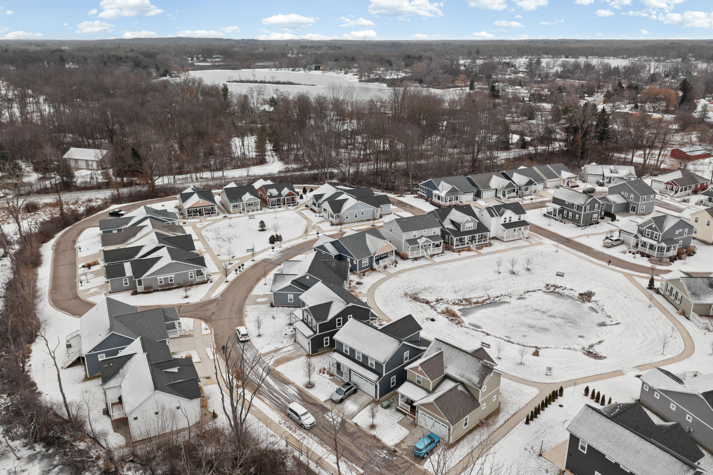 4515 Marie Therese Circle Pinckney, MI 48169 - Photo 41 of 48 4515 Marie Therese Circle-HD Drone Photo