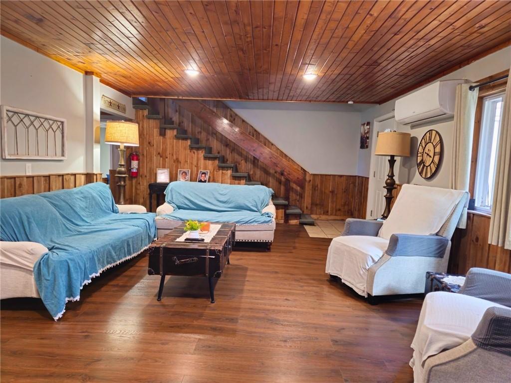 1088 Burns Road Kennerdell, PA 16374 - Photo 11 of 49 a living room with furniture and wooden floor