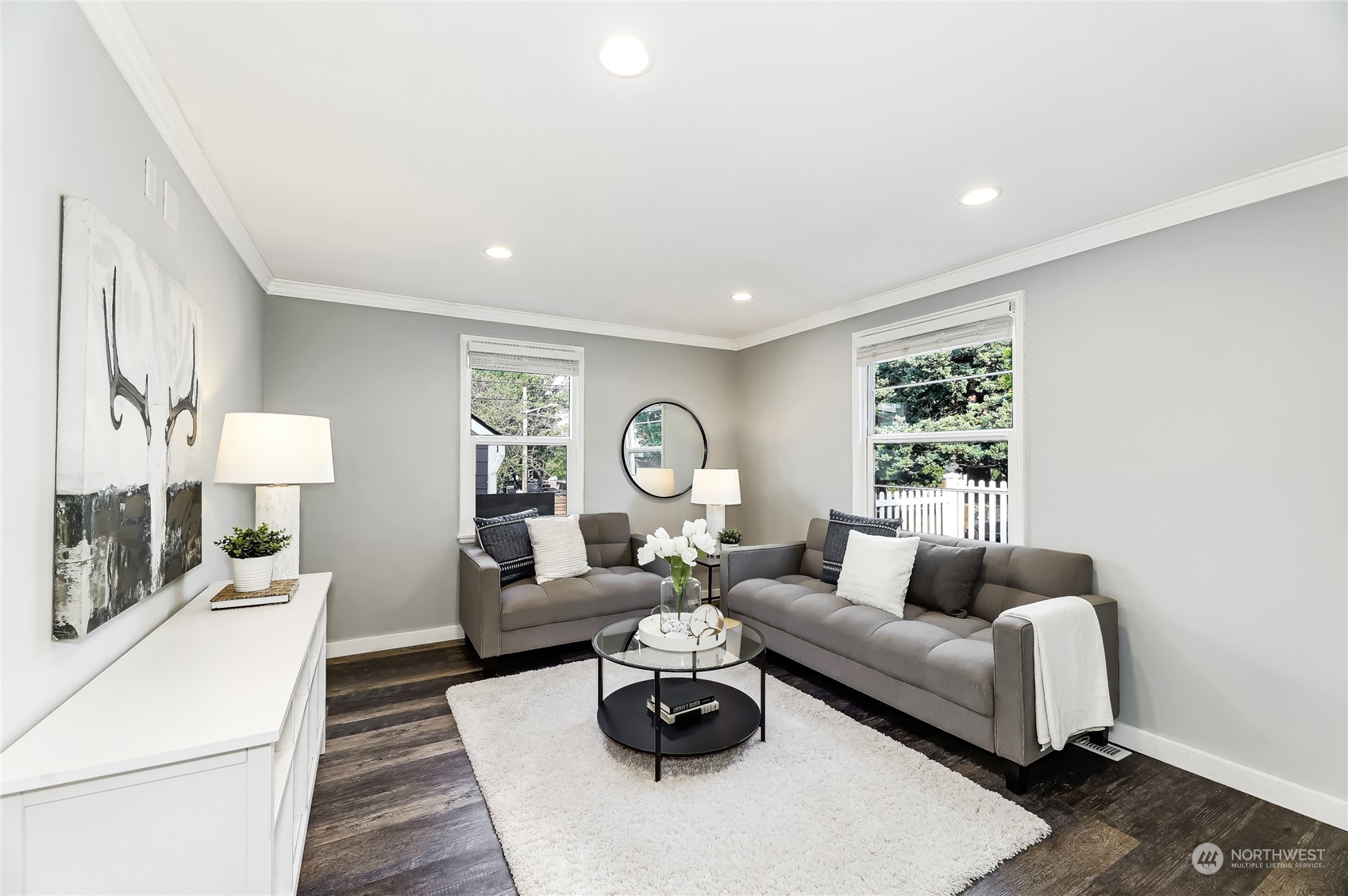 365 Northwest 47th Street Seattle, WA 98107 - Photo 10 of 31 a living room with furniture and a large window