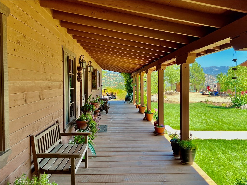 29555 Wyle Ranch Road North Fork, CA 93643 - Photo 6 of 70 a view of porch with seating space