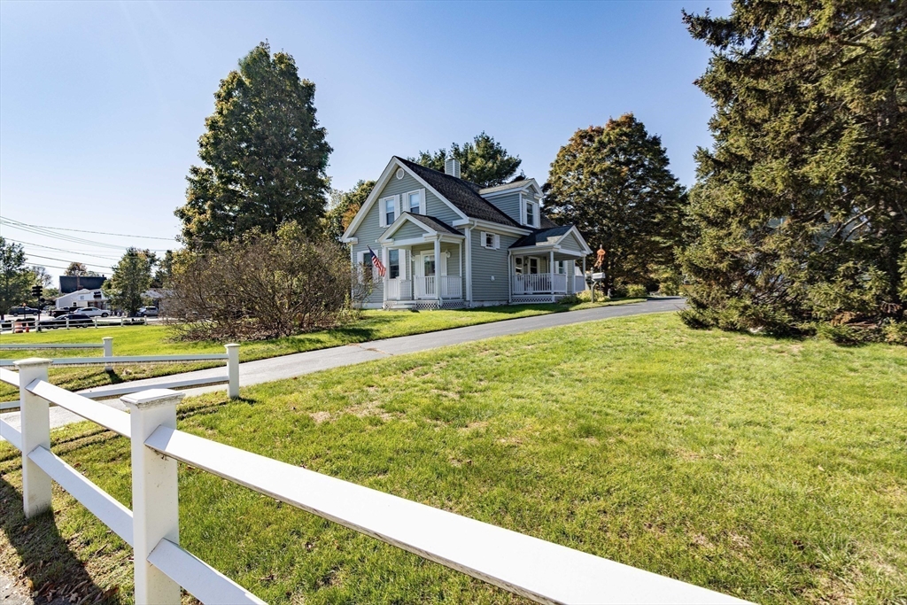 643 Center Street Raynham, MA 02767 - Photo 40 of 42 a view of an outdoor space and swimming pool