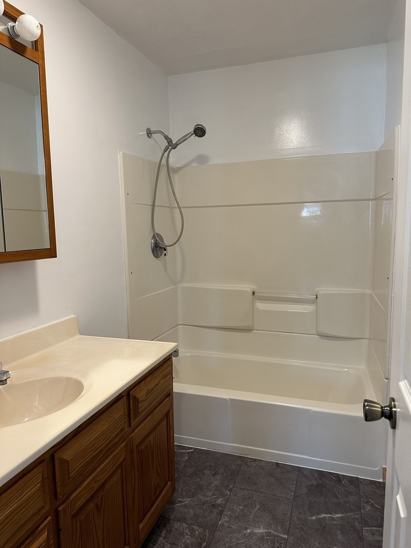 203 Ruby Street Villa Grove, IL 61956 - Photo 14 of 18 a bathroom with a sink and a bathtub