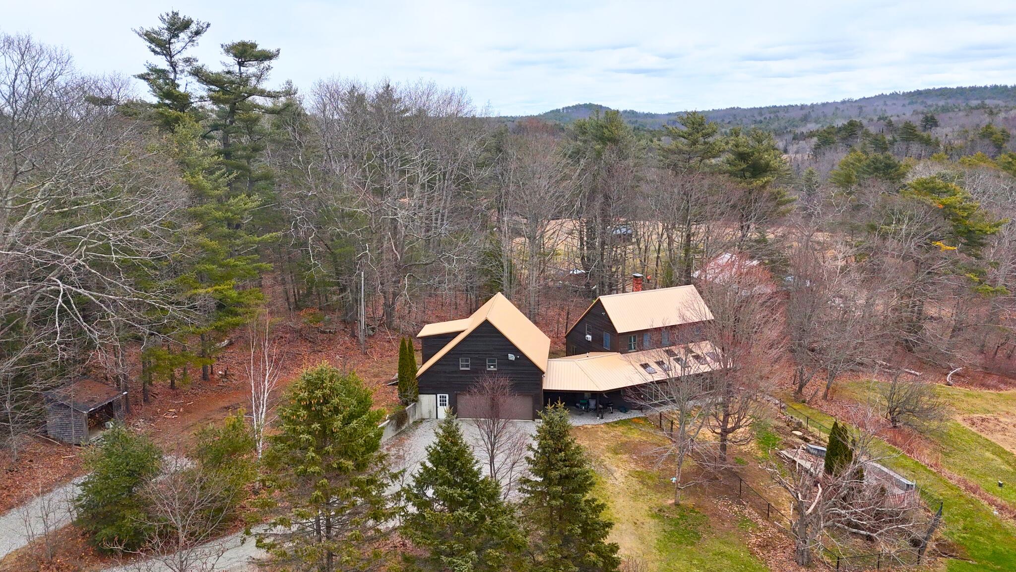 286 Wiscasset Road Whitefield, ME 04353 - Photo 34 of 40 Aerial (1)