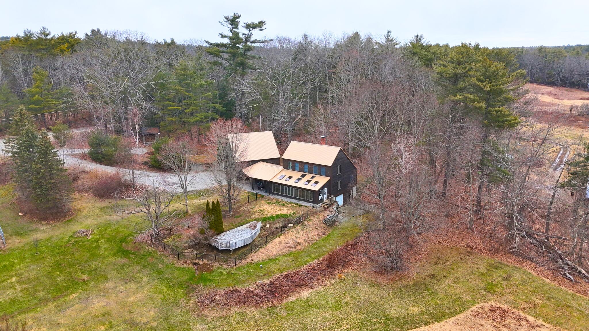 286 Wiscasset Road Whitefield, ME 04353 - Photo 35 of 40 Aerial (2)