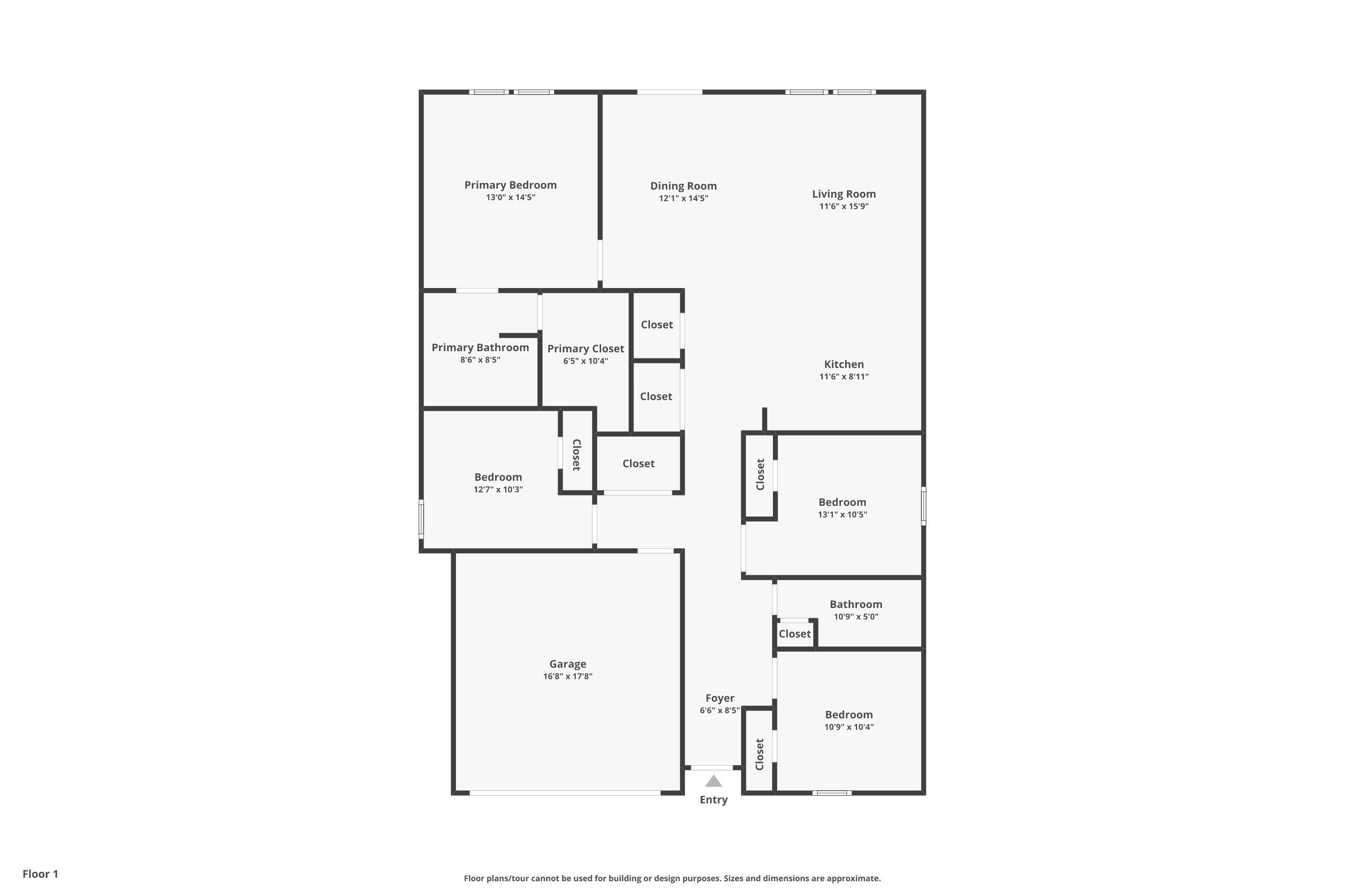 2021 Loblolly Street Georgetown, SC 29440 - Photo 25 of 25 View of property floor plan