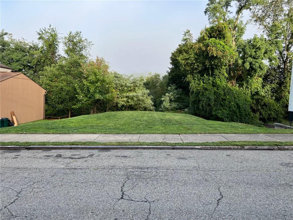 454 Edith Street Pittsburgh, PA 15211 - Photo 6 of 8 a view of a yard with a trampoline
