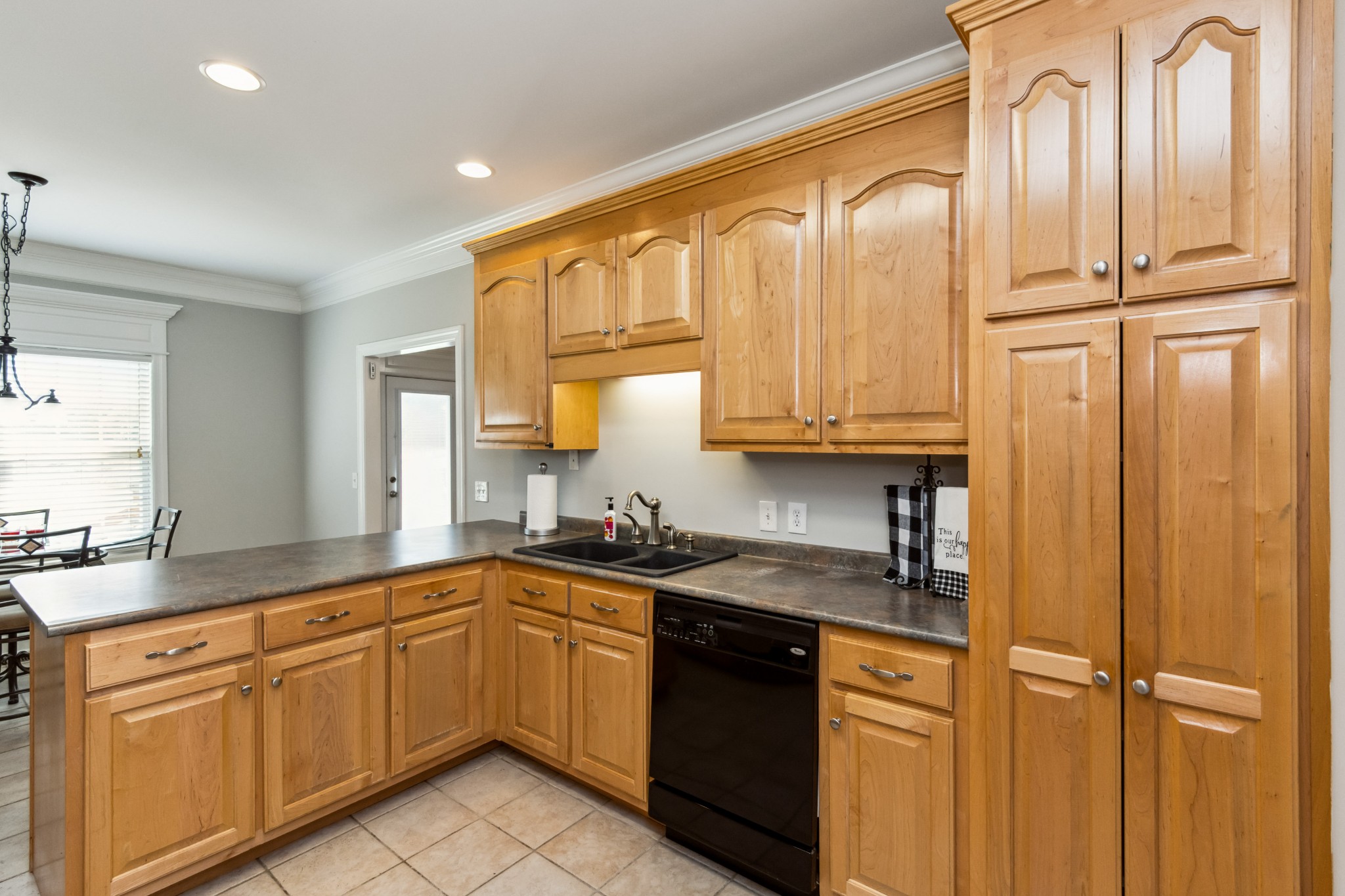 5592 Cedar Grove Road Murfreesboro, TN 37127 - Photo 9 of 43 There is a large shelf that serves as your Pantry, lots of great counter space, deep sink with black finish & Formica countertops.