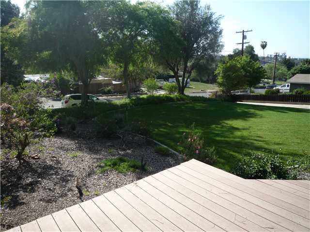 12152 Gay Rio Drive Lakeside, CA 92040 - Photo 6 of 24 view of street from upper deck