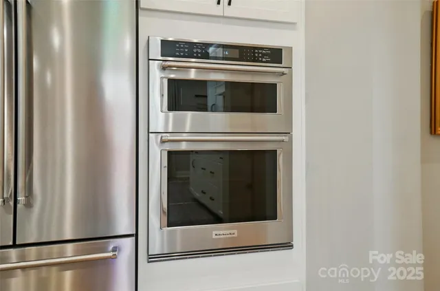 a close view of a stove in the kitchen