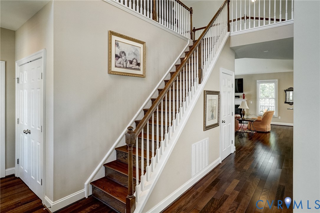 3606 Edenfield Road Midlothian, VA 23113 - Photo 9 of 67 Grand foyer featuring rich wood-finish flooring, a