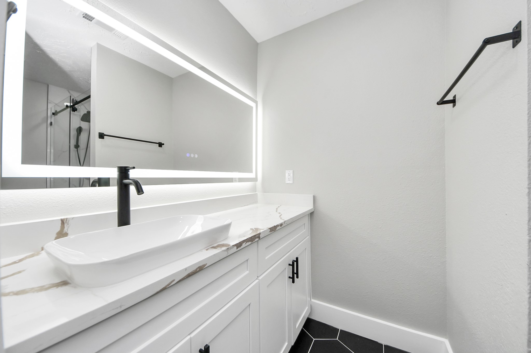 20010 Cottonglade Lane Humble, TX 77338 - Photo 18 of 27 a close view of sink and tap