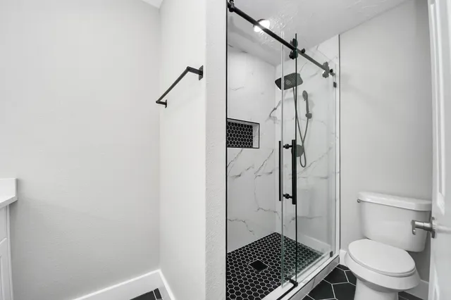 a close view of sink and tap