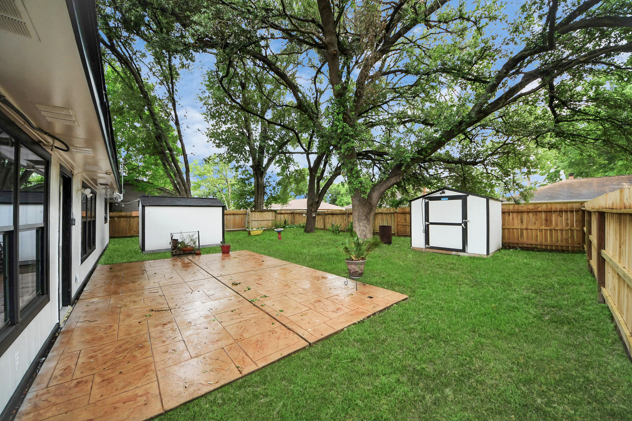 20010 Cottonglade Lane Humble, TX 77338 - Photo 22 of 27 a view of a back yard with green space