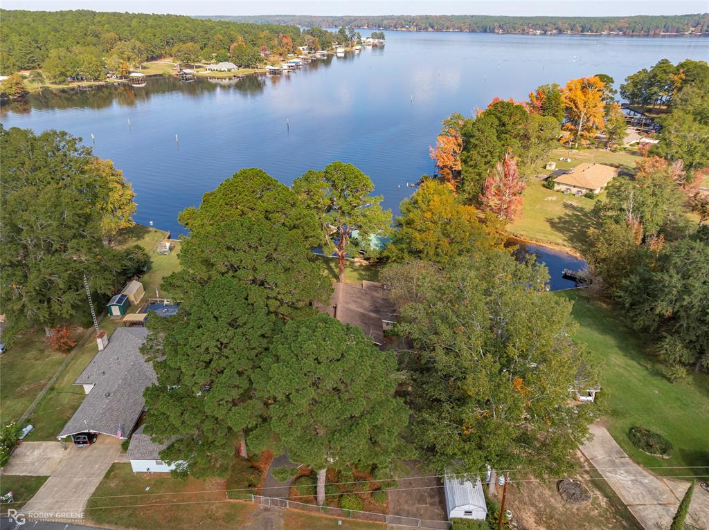 114 Quail Trail Homer, LA 71040 - Photo 32 of 40 an aerial view of a houses with a lake view