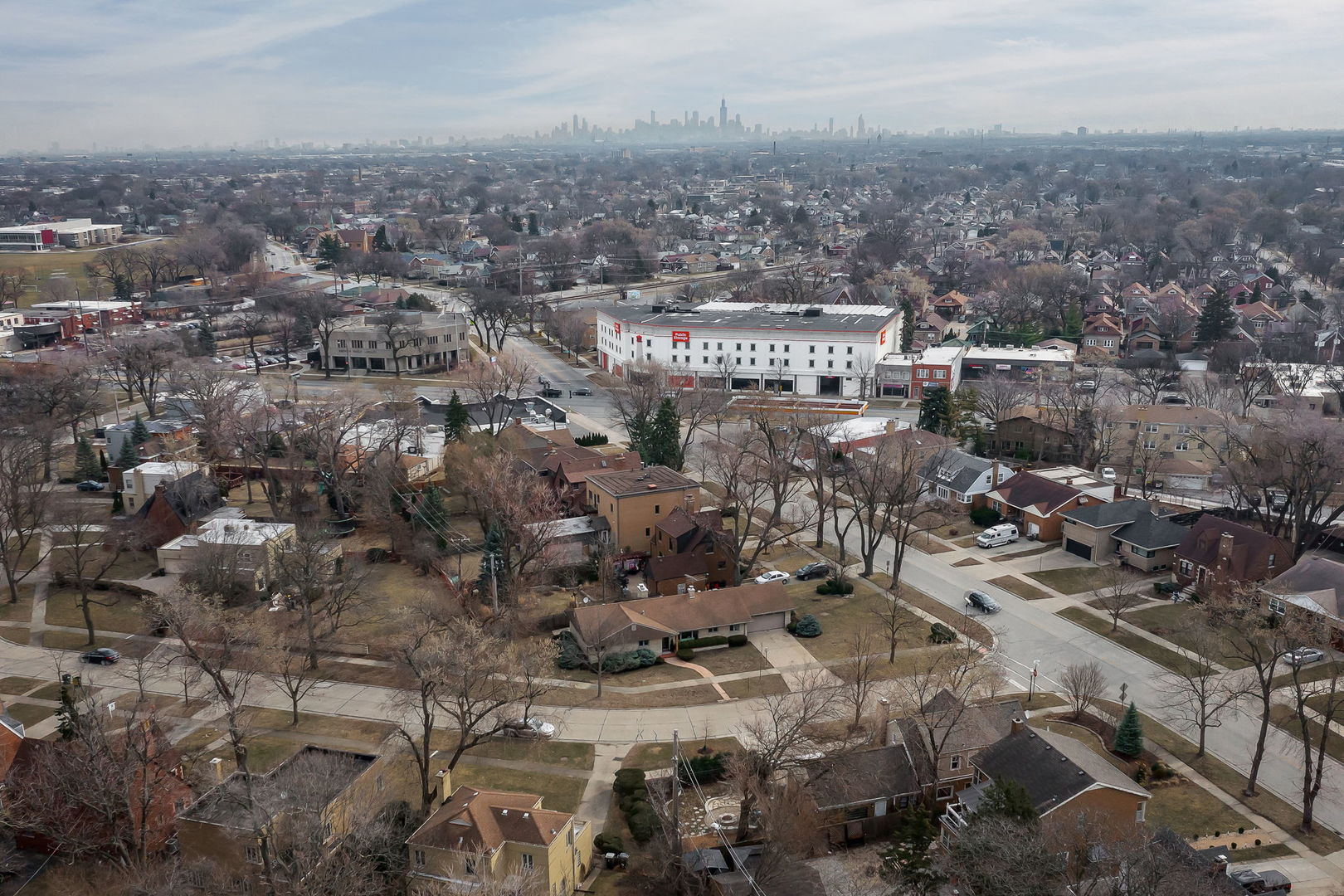 501 Byrd Road Riverside, IL 60546 - Photo 8 of 29 an aerial view of multiple house