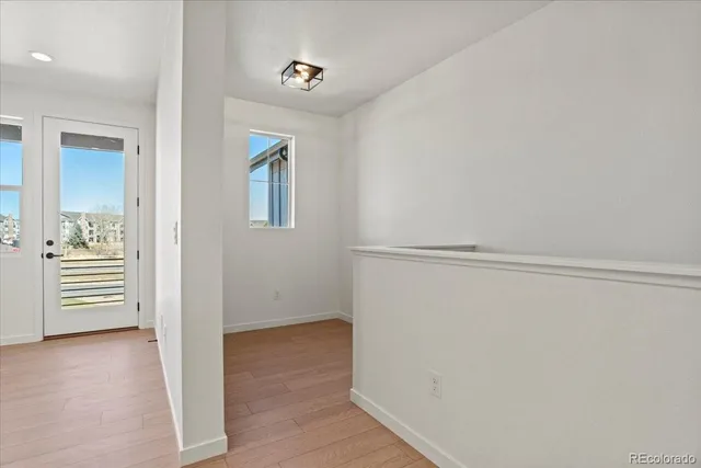 wooden floor in an empty room
