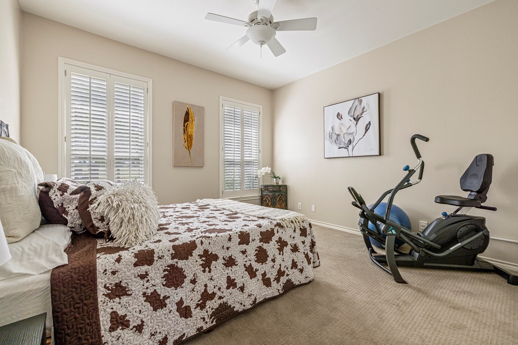 234 Nelson-rouse Road Fredericksburg, TX 78624 - Photo 21 of 41 a bedroom with bed and a window