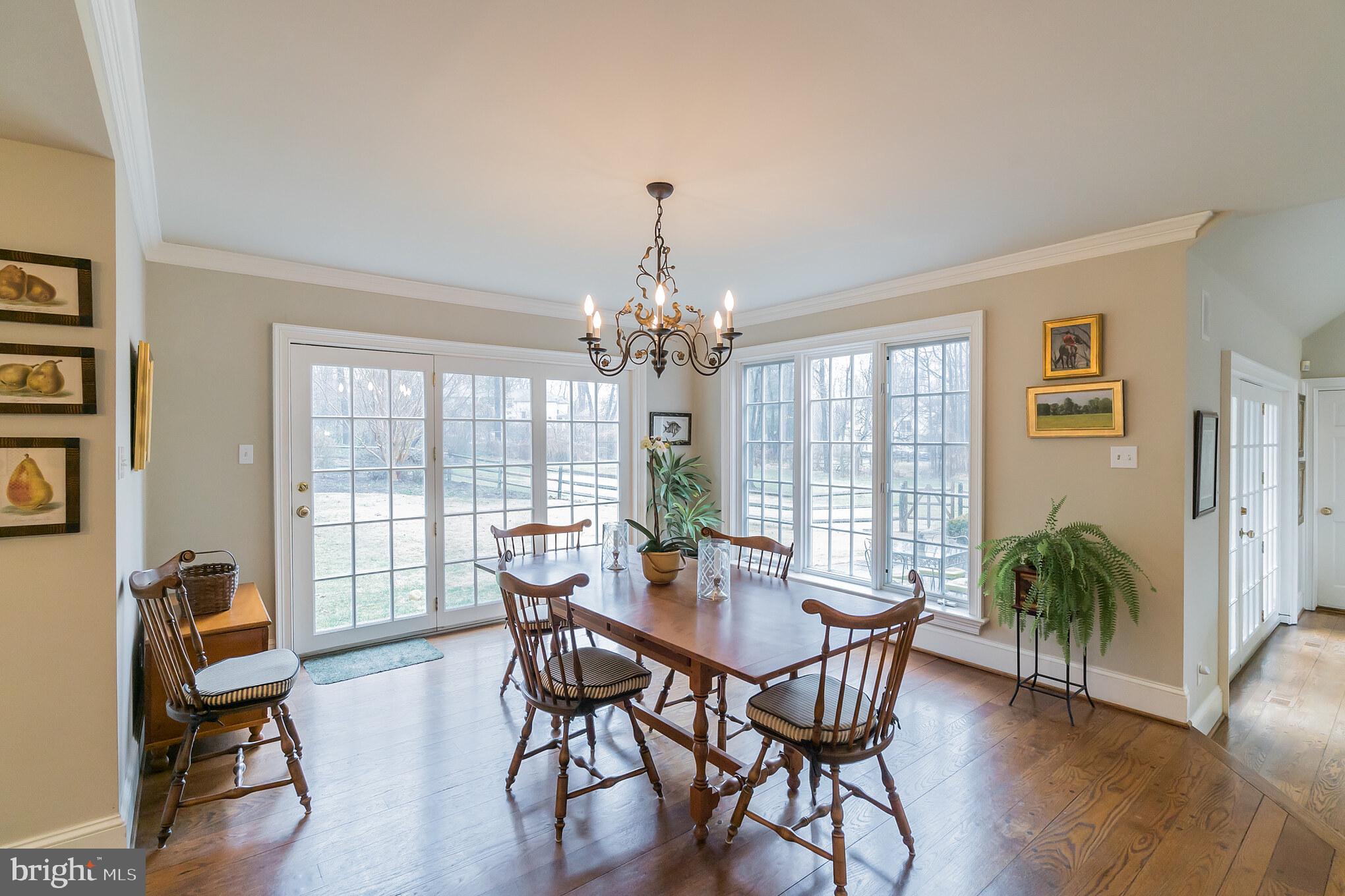 1 Sugarbrook Road Malvern, PA 19355 - Photo 19 of 56 Breakfast room with french doors to patio.