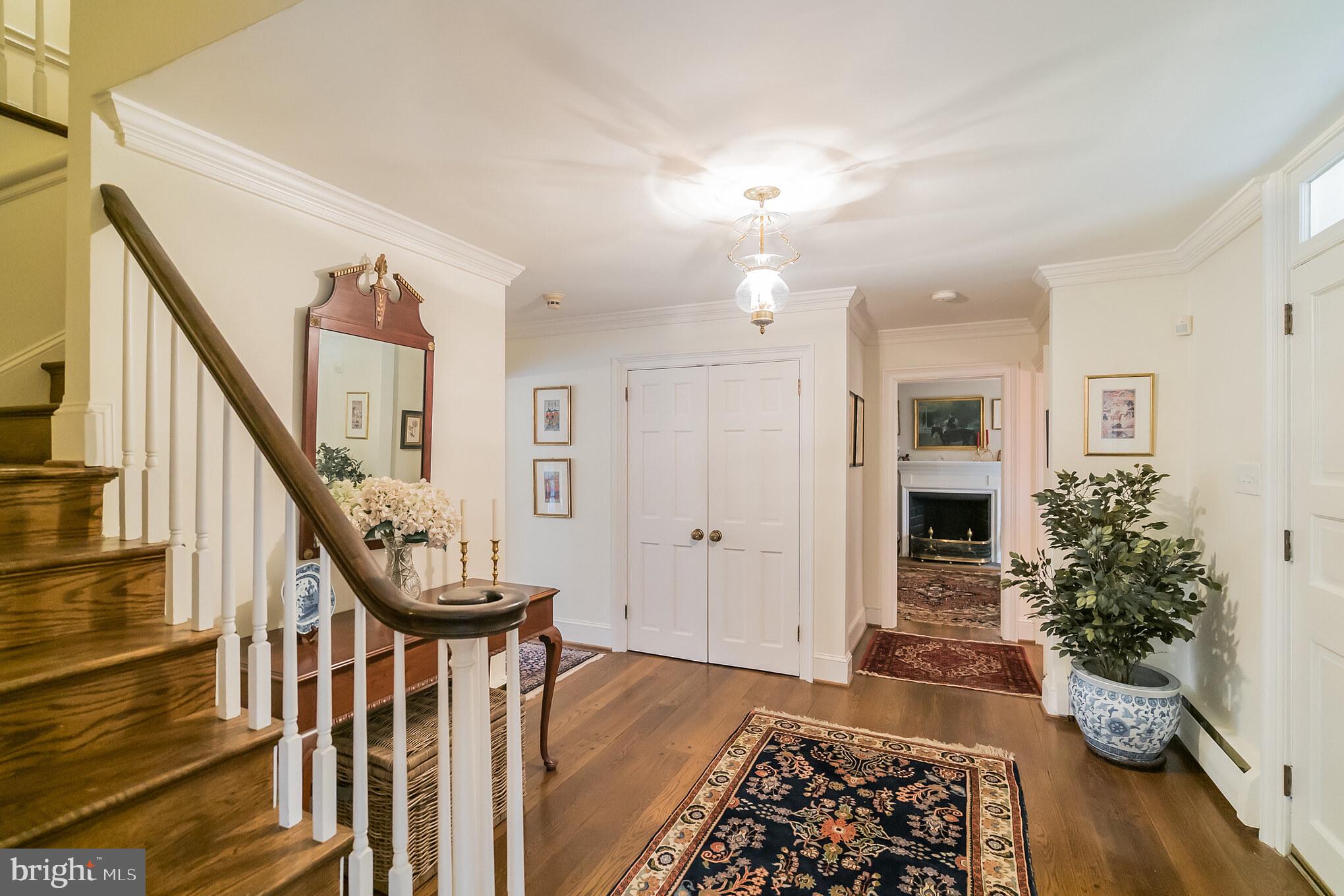 1 Sugarbrook Road Malvern, PA 19355 - Photo 4 of 56 Spacious foyer with random width hardwood floors.