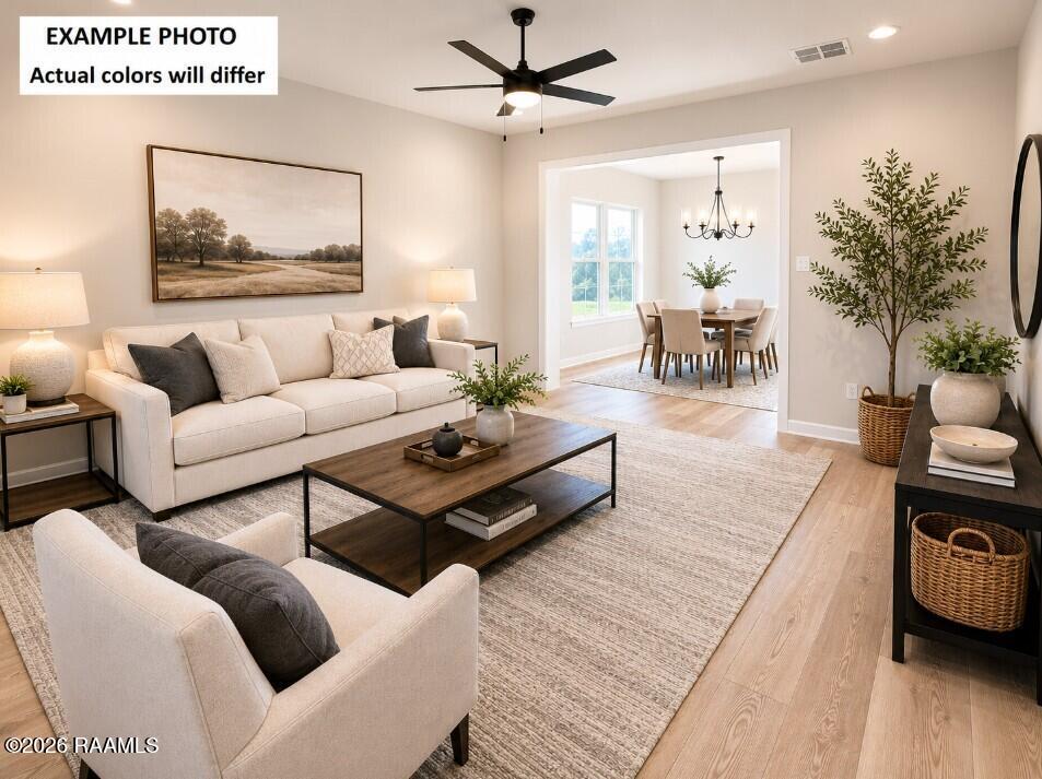 128 Ridley Lane Youngsville, LA 70592 - Photo 2 of 6 LIVING ROOM