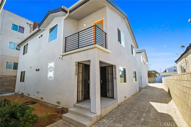 a view of a house with a house