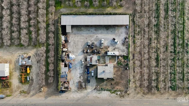 a bird view of a house